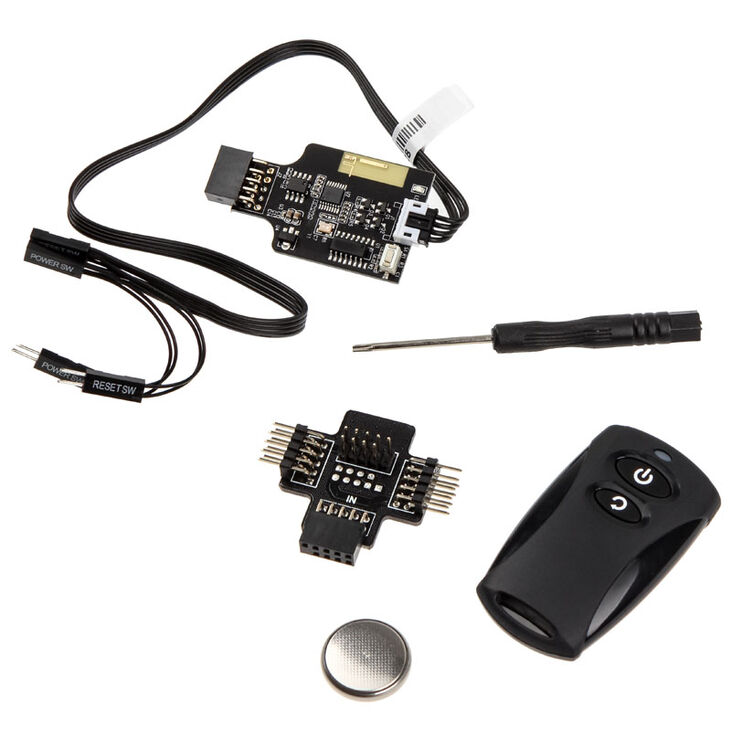 SilverStone SST-ES02-USB, Fernbedienung für PC Power on/off image number 4