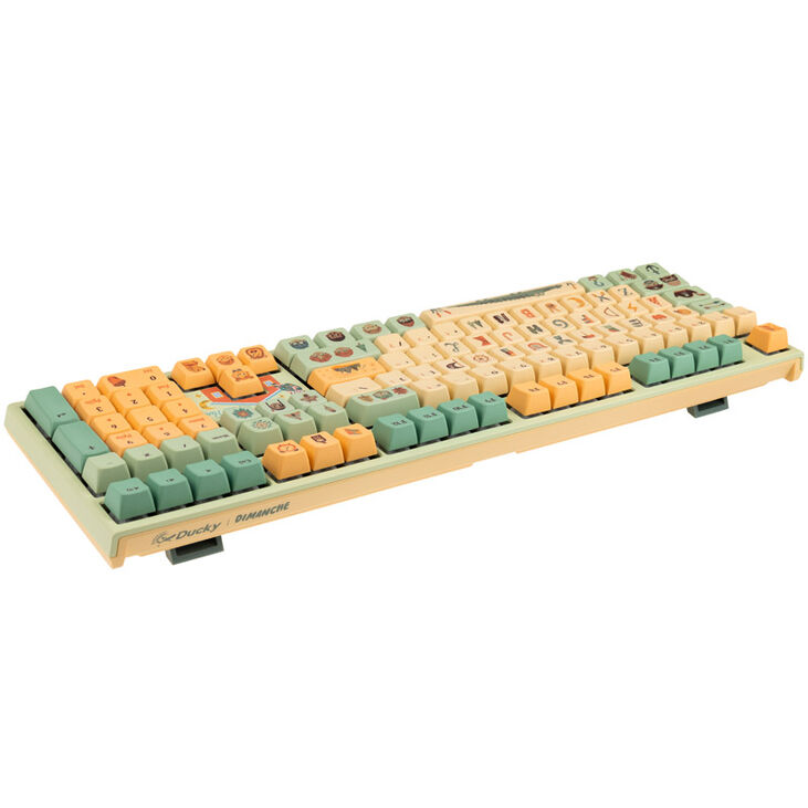 Ducky x Dimanche One 2 Pro Gaming Keyboard, Peter Pan - Varmilo V2 Iris (US) image number 2