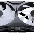 PHANTEKS M25 Gen2 PWM D-RGB Fan, 3-Pack - 140mm, Black image number null