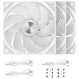TRYX ROTA SL ARGB L&uuml;fter - 3er-Pack, 120 mm, wei&szlig; image number null