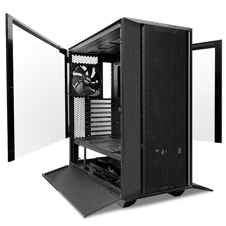 Lian Li LANCOOL III E-ATX-Gehäuse, Midi-Tower - schwarz image number 7