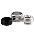 Thermal Grizzly DeltaMate Kompressions-Fitting, Messing - Gloss Nickel, HT16, 6er-Pack image number null