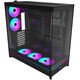 Montech HS02 PRO PC-Gehäuse, Midi-Tower, ATX, Tempered Glass, ARGB - schwarz