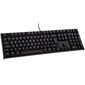 Ducky One 2 Backlit PBT Gaming Keyboard, MX Red, White LED - Black