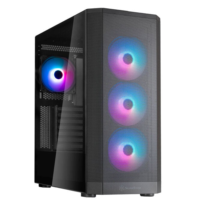 Silverstone FARA 514X Midi-Geh&auml;use - Schwarz image number 0