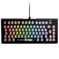 Glorious GMMK 3 Pro 75% Custom Gaming Keyboard - Barebone, ISO Layout, Black
