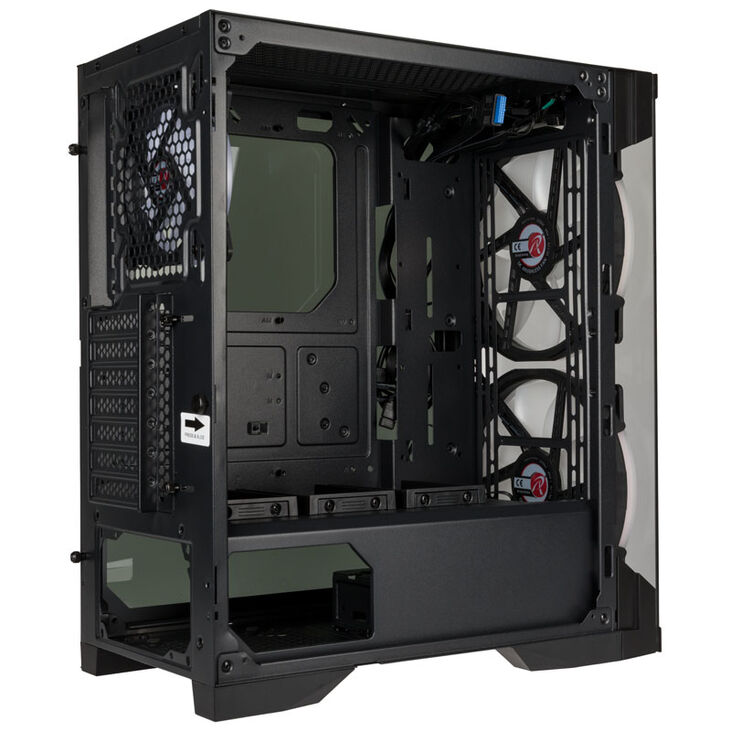 Raijintek Silenos Pro A-RGB Mid Tower - Black image number 6