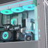Corsair iCUE Link XD6 RGB Elite LCD Pump Reservoir Combo - white image number null