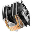 Jonsbo CR-2000 GT CPU-K&uuml;hler Dual Tower, ARGB - 2x 120mm, schwarz image number null