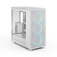 Fractal Design Epoch XL White RGB TG Clear Tint PC-Geh&auml;use, Midi-Tower, E-ATX, ARGB, Tempered Glass &ndash; wei&szlig; image number null