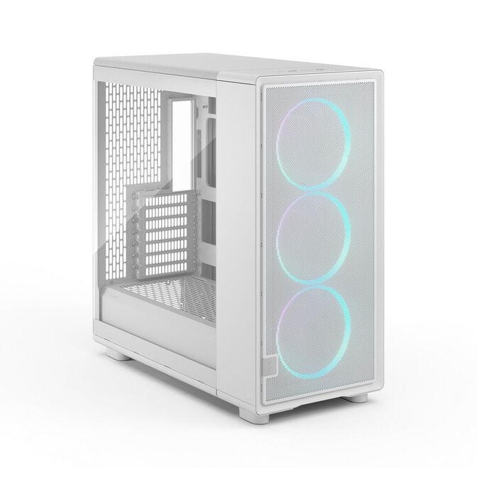 Fractal Design Epoch XL White RGB TG Clear Tint PC-Geh&auml;use, Midi-Tower, E-ATX, ARGB, Tempered Glass &ndash; wei&szlig; image number 2