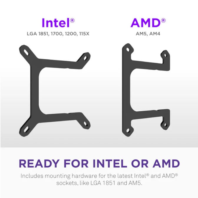 NZXT Kraken Core 360 RGB AiO Wasserk&uuml;hlung - 360mm, schwarz image number 8