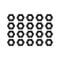 EK Water Blocks EK-Loop Nuts Set M4 - 20 St&uuml;ck - schwarz