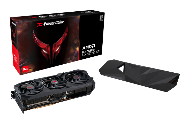 PowerColor Red Devil Radeon RX 9070 XT OC Special Edition Graphics Card, 16,384 MB GDDR6 image number 0
