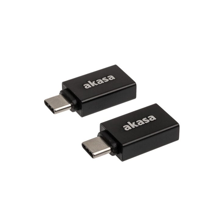 Akasa Typ A auf Typ C USB-Adapter - 2 Stück image number 1