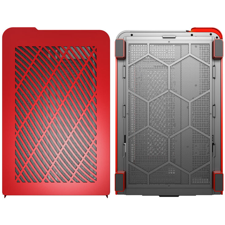 Montech KING 95 Mid Tower, Tempered Glass, ARGB - Red image number 7