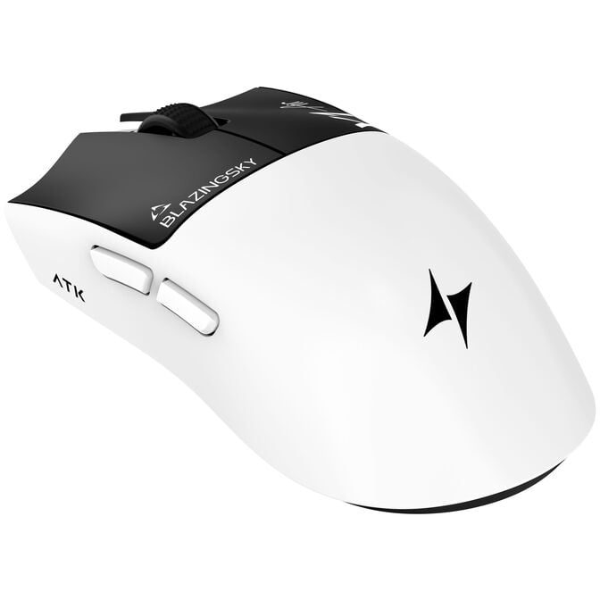ATK X1 Gaming-Maus, kabellos, PAW3950 Ultra, 8K Hz - wei&szlig; image number 1