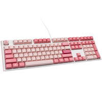 Ducky One 3 Gossamer Pink Gaming Tastatur - MX-Speed-Silver (US)