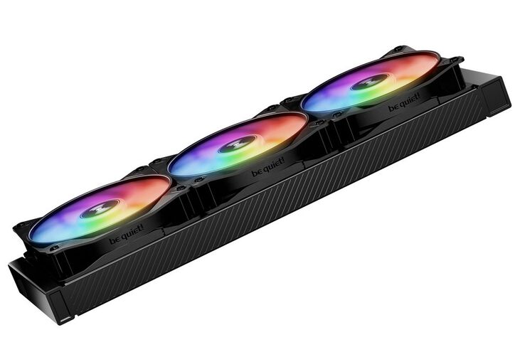 be quiet! Light Wings LX ARGB PWM High Speed Fan, Triple Pack - 120mm, black image number 2