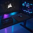Corsair MM500 v2 Hybrid Fabric Gaming Mouse Pad, large - black image number null