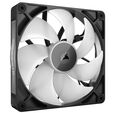Corsair iCUE LINK RX140 RGB Series, PWM Fan 2-Pack - 140mm, black image number null
