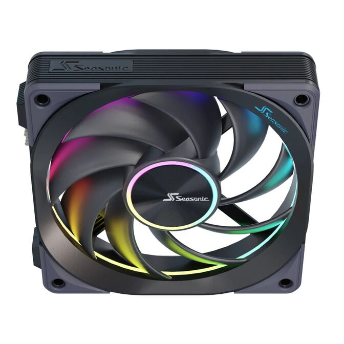 Seasonic MagFlow 1225 ARGB PWM Fan - 120mm, 3 Pack image number 3