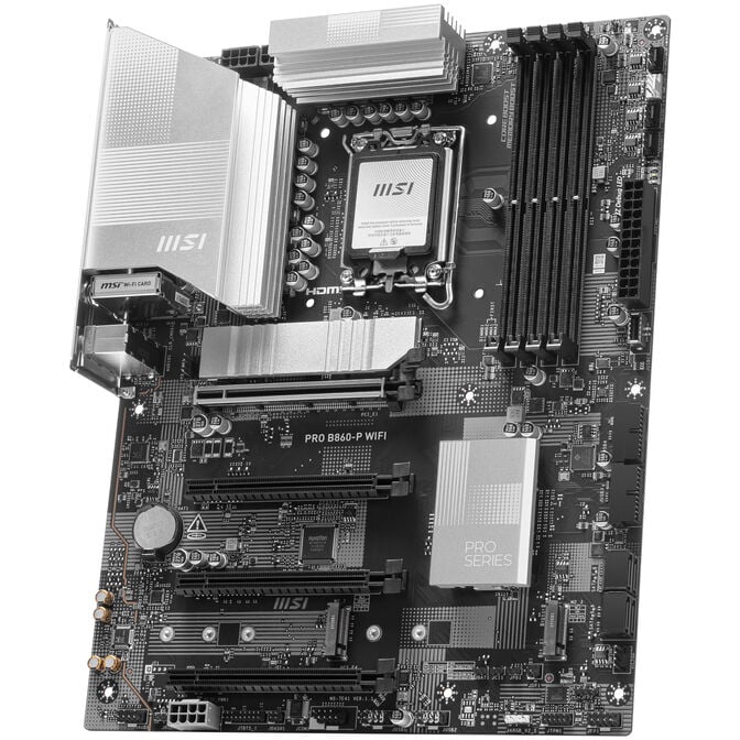 MSI PRO B860-P WiFi Motherboard, socket LGA 1851, Intel B860, ATX, DDR5 image number 5