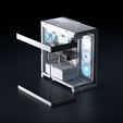 Corsair FRAME 4500X RS-R ARGB PC-Geh&auml;use, Midi-Tower, E-ATX, Tempered Glass - wei&szlig; image number null