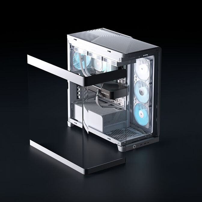 Corsair FRAME 4500X RS-R ARGB PC-Geh&auml;use, Midi-Tower, E-ATX, Tempered Glass - wei&szlig; image number 17