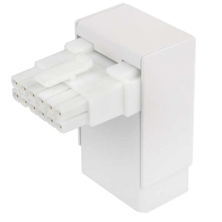 Kolink Core Pro 12V-2x6 90 Degree Adapter - Typ 2, weiß image number 0