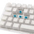 Ducky One 3 Aura White SF Gaming Tastatur, RGB LED - MX-Blue image number null