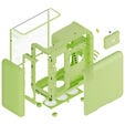 HYTE X50 Midi Tower - Matcha Milk image number null