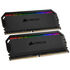 Corsair Dominator Platinum RGB DDR4-3600 RAM, CL18, XMP - 16 GB Dual-Kit, black image number null