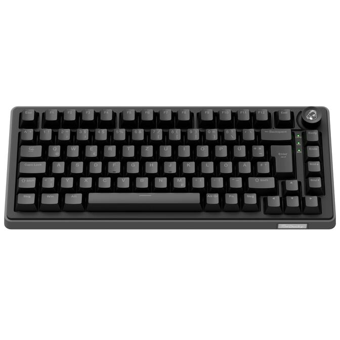 Ducky OK-HE-75 Gaming-Tastatur, Hall Effect, Haimu HE Switches, DE-Layout - schwarz image number 2