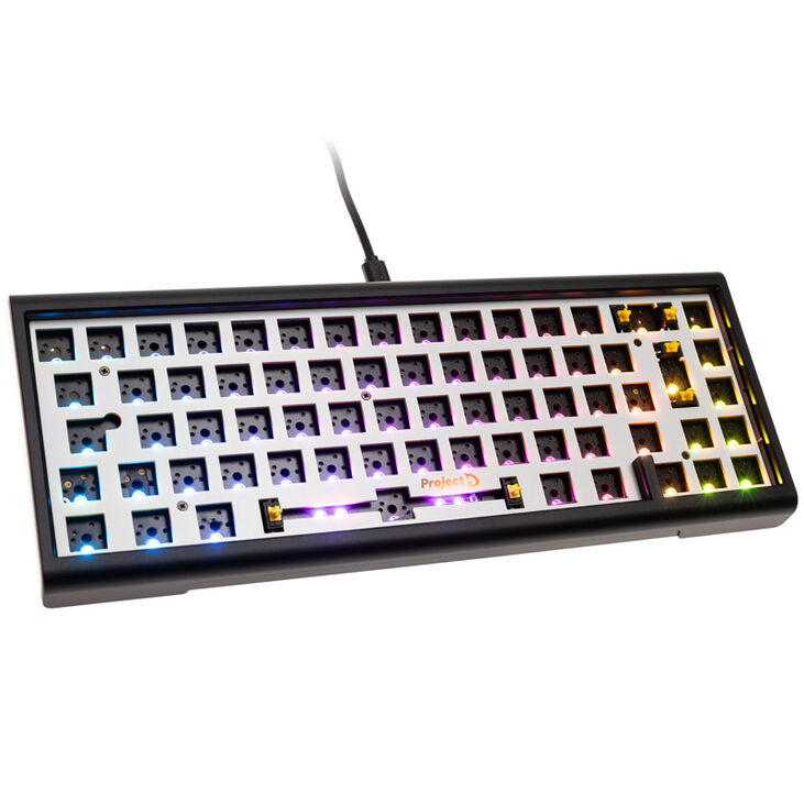 Ducky Tinker 65 Barebone Gaming-Tastatur, RGB - schwarz (ISO-DE) image number 0