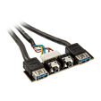 SilverStone I/O Port USB3.0 f&uuml;r SG03B-F, SG04B-F, GD04, GD08, SG08 image number null