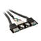 SilverStone I/O Port USB3.0 f&uuml;r SG03B-F, SG04B-F, GD04, GD08, SG08