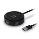 AXAGON HUE-P1A USB-A-Hub, 4x USB 3.0, external power supply - 30 cm