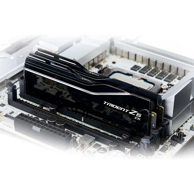 G.Skill Trident Z5 CK DDR5-8400 RAM, CL40, XMP 3.0, CUDIMM - 48 GB Dual-Kit, schwarz image number 7