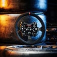 Asetek SimSports GT Rim, gew&ouml;lbt, 340 mm - schwarz, wildleder image number null