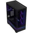 ASUS Prime AP304 ARGB PC Case, Mid Tower, ATX, ARGB, Tempered Glass &ndash; black image number null