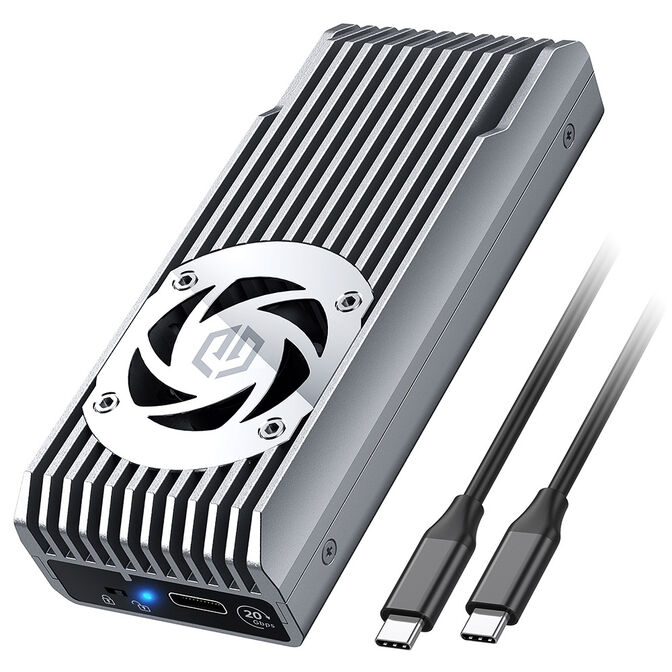 Graugear G-M206-20G-F Ext. M.2 NVMe SSD Enclosure Gen2x2 20Gbit/s image number 0