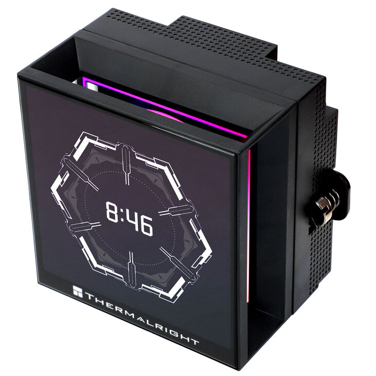 Thermalright Hyper Vision UB AiO Water Cooling, ARGB, Intel and AMD Socket - 360mm, black image number 5