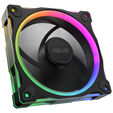 ASUS Prime MR120 ARGB Fan, PWM, Aura Sync - 120mm, black, triple-pack image number null
