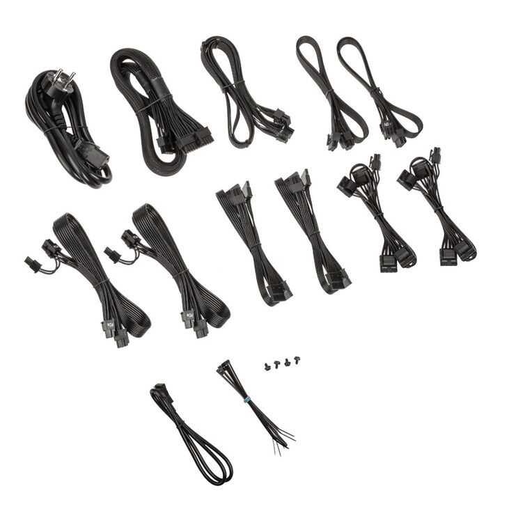 Corsair HXi Series (2023) HX1000i power supply 80 PLUS Platinum, modular - 1000 Watt, black image number 8