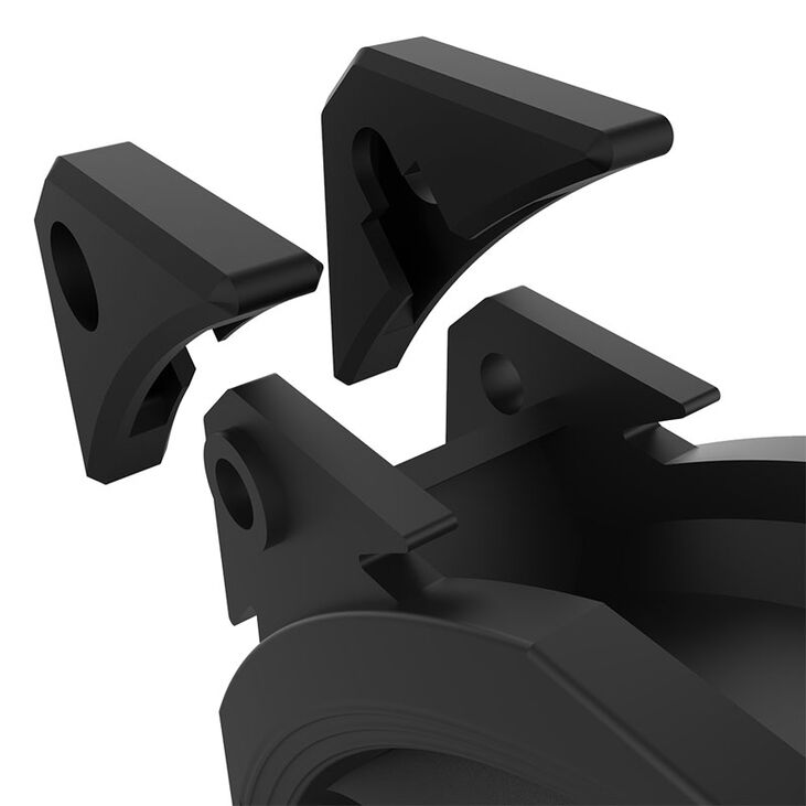 Alpenföhn 120 Jetstream PWM fan - 3-pack, black image number 8