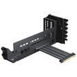 Phanteks Premium PCIe Gen 5 Vertical GPU Bracket, DRGB, with PCIe 5.0 Riser Cable - 220mm, black image number null