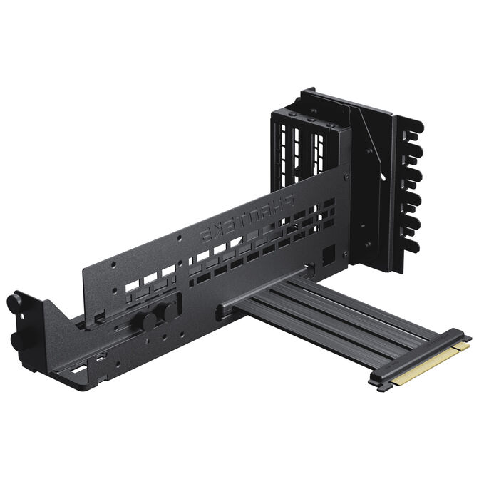 Phanteks Premium PCIe Gen 5 Vertical GPU Bracket, DRGB, with PCIe 5.0 Riser Cable - 220mm, black image number 10