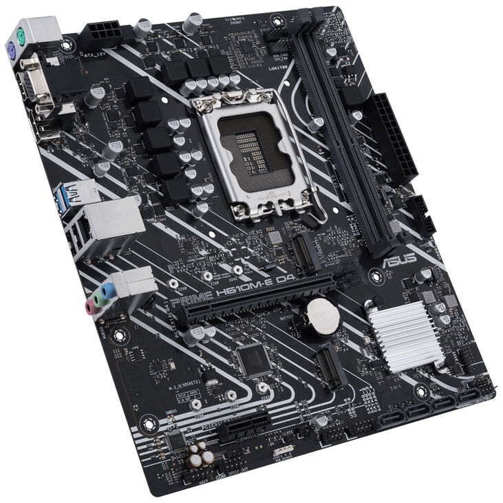 ASUS Prime H610M-E D4-CSM, Intel H610 Mainboard - Sockel 1700, DDR4 image number 1