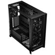 Corsair FRAME 5000D Wood RS PC-Geh&auml;use, Midi-Tower, E-ATX, Tempered Glass - inklusive 3x L&uuml;fter, schwarz, Holz image number null